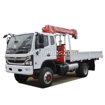 Dongfeng rechte Hand 4x2 6tons Kran -Lastwagen Cargo -Lastwagen